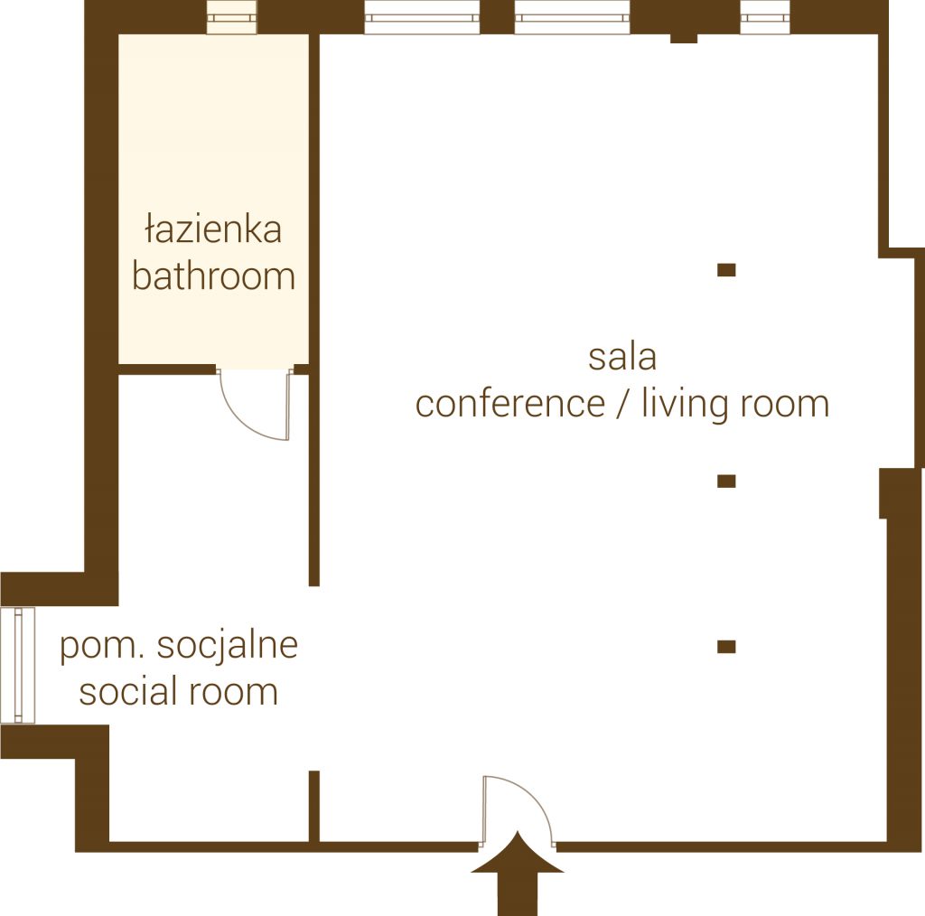 rzut powierzchni na wynajem