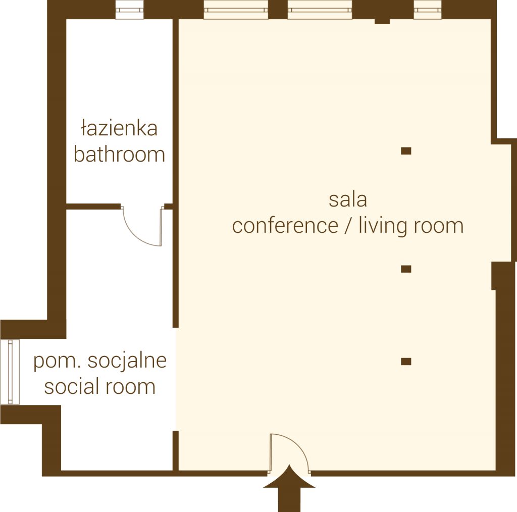 rzut powierzchni na wynajem