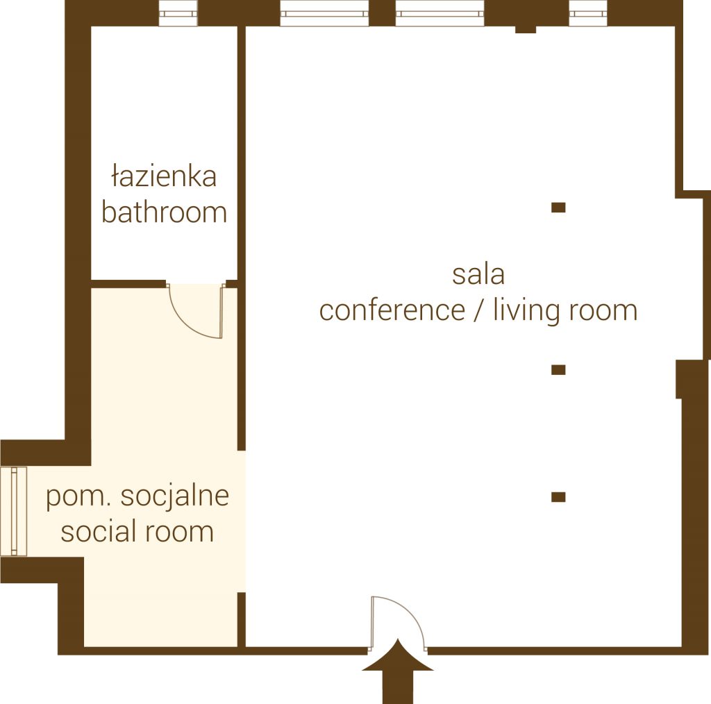 rzut powierzchni na wynajem