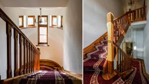 schody w lokalu na wynajem