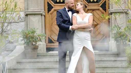 sesja plenerowa Młodej Pary w Villi Antonius