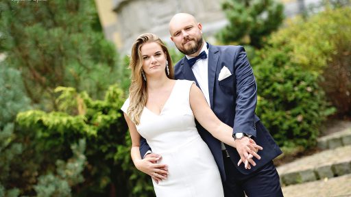 sesja plenerowa Młodej Pary w Villi Antonius