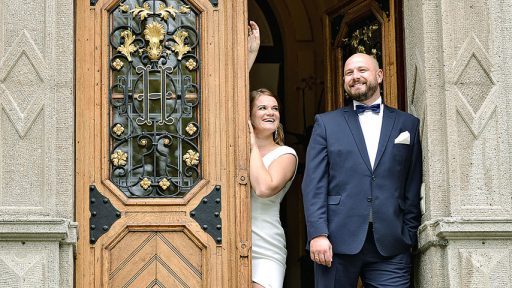 sesja plenerowa Młodej Pary w Villi Antonius