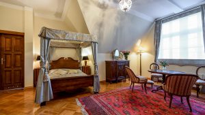 widok stylowego wnętrza na wynajem