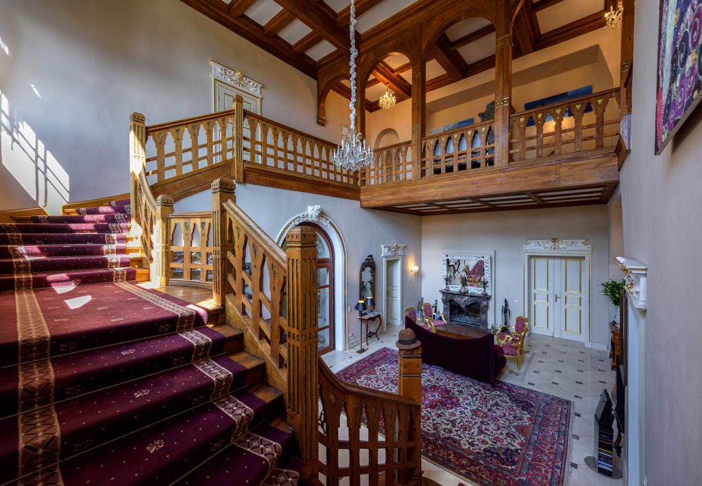 widok wnętrza wilii