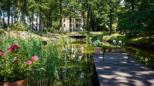 dzienny widok budynku willi